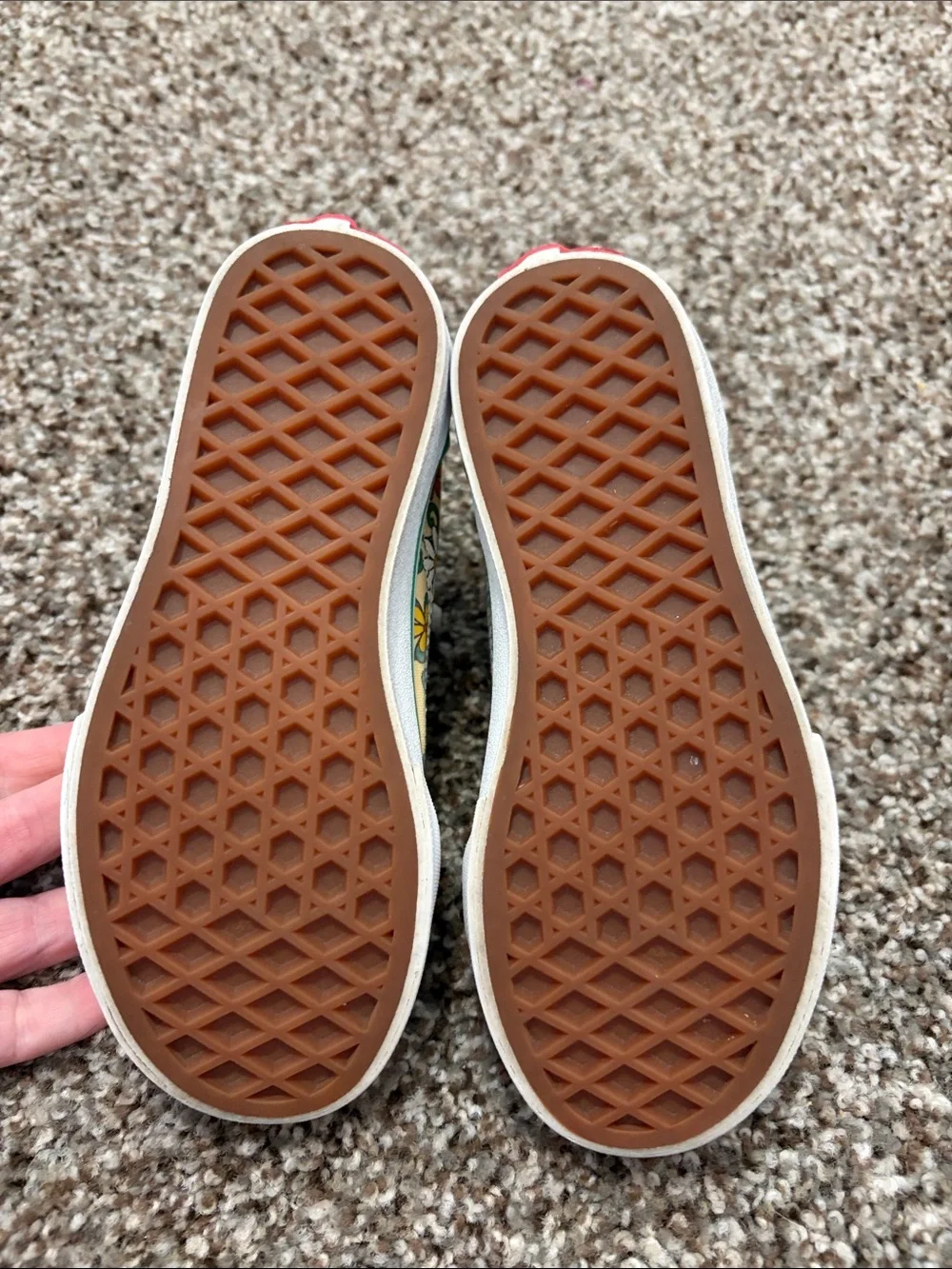 Vans Kids Low-Top Sneakers - Yellow with White Stripe Elmo